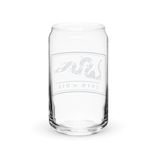 Join or Die Can Shaped Glass with Optional Lid