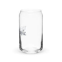 We The People Can Shaped Glass with Optional Lid