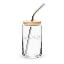 We The People Can Shaped Glass with Optional Lid