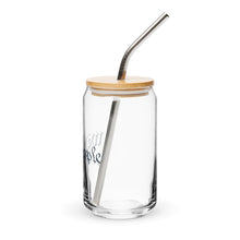 We The People Can Shaped Glass with Optional Lid