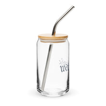 We The People Can Shaped Glass with Optional Lid