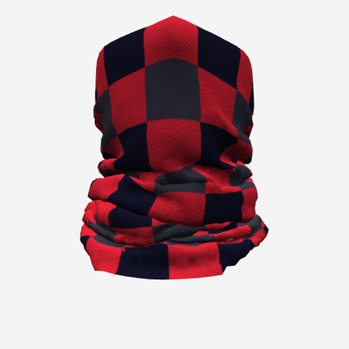 Red Hunter Plad Neck Gaiter