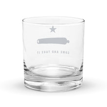 Gonzales/ Come And Take It Whiskey Glass