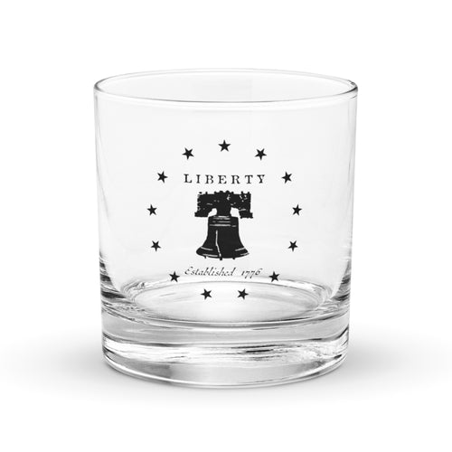 Liberty Bell Whiskey Glass