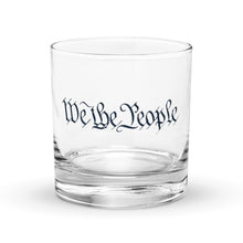 We The People Whiskey Glass