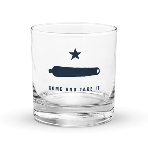 Gonzales/ Come And Take It Whiskey Glass