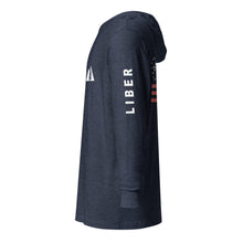 Betsy Ross/ 76 Flag Hooded Long Sleeve Tee