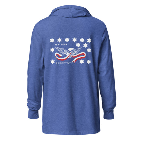 Whiskey Rebellion Hooded Long Sleeve Tee