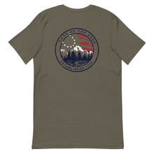 Land of the Free Mountain Graphic Short Sleeve Tee