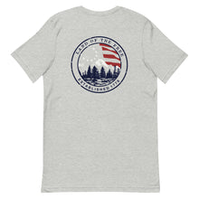 Land of the Free Mountain Graphic Short Sleeve Tee