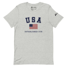 USA 1776 Athletic Style Short Sleeve Tee