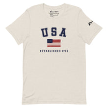 USA 1776 Athletic Style Short Sleeve Tee