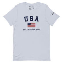 USA 1776 Athletic Style Short Sleeve Tee