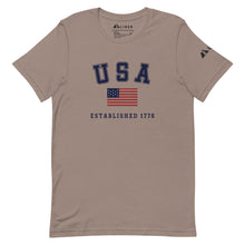 USA 1776 Athletic Style Short Sleeve Tee