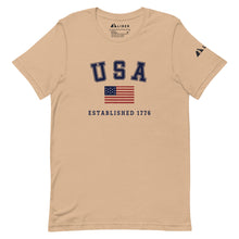 USA 1776 Athletic Style Short Sleeve Tee